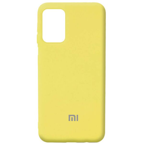 

Чехол Silicone Cover Full Protective (AA) для Xiaomi Redmi Note 10 Pro / 10 Pro Max Желтый / Yellow
