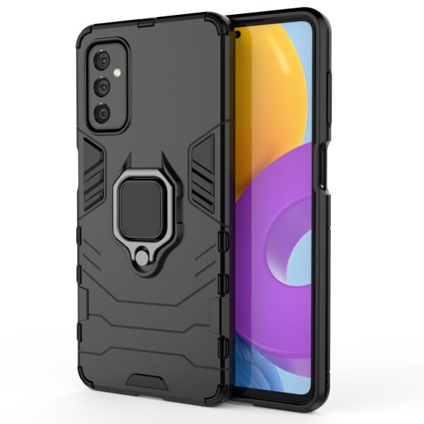 

Противоударный чехол для Samsung Galaxy M52 5G M526 с кольцом, Robot Case, Черный