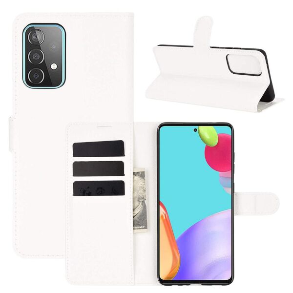 

Чехол-книжка Litchie Wallet для Samsung Galaxy A72 White
