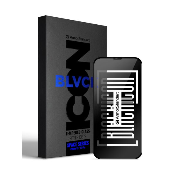 

Защитное стекло ArmorStandart 3D Black Icon для iPhone 13/13 Pro