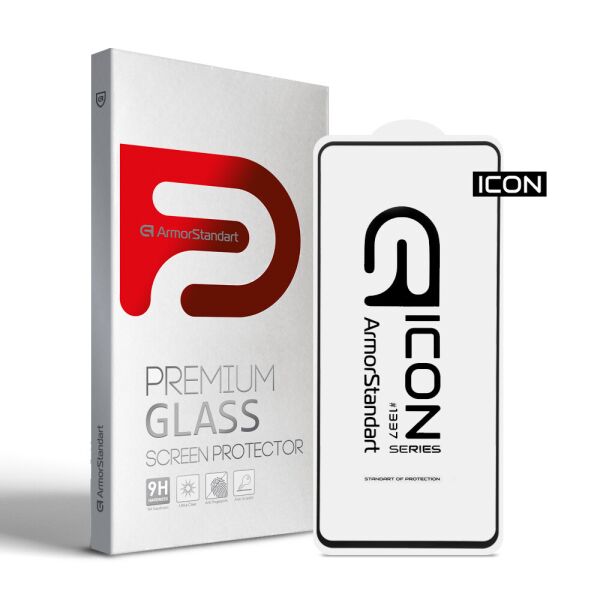 

Защитное стекло ArmorStandart Full Cover Full Glue Black для Poco X3 Pro