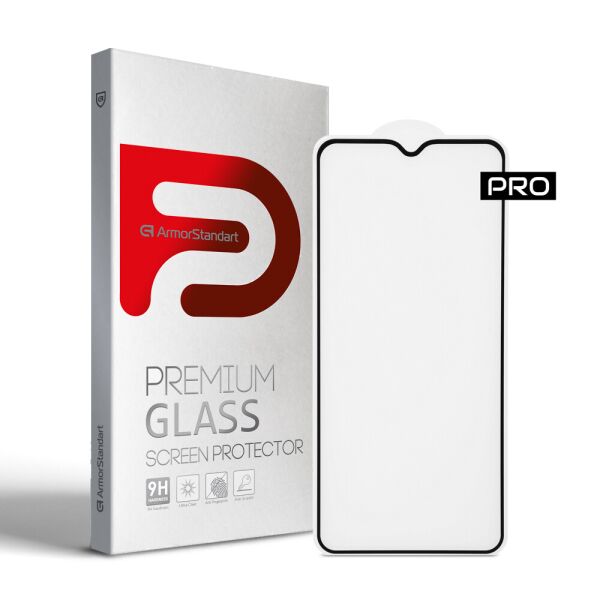 

Защитное стекло ArmorStandart Full Cover Full Glue Black для Poco M3