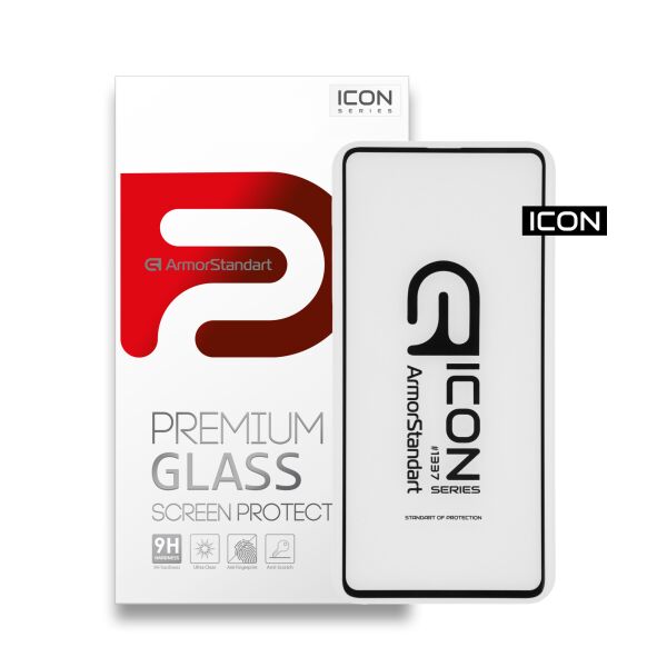 

Защитное стекло ArmorStandart Full Cover Full Glue Black для Samsung A51 (A515)