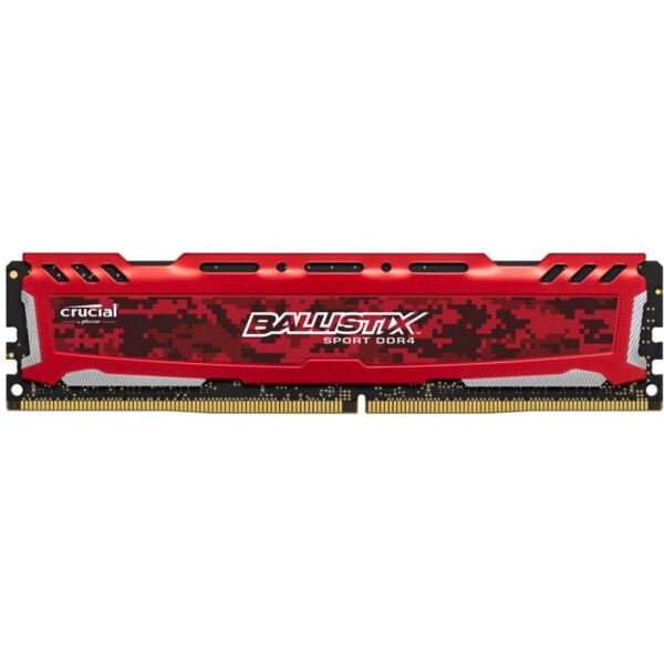

DDR4 8GB 3000 MHz Ballistix Sport Red MICRON (BLS8G4D30AESEK)