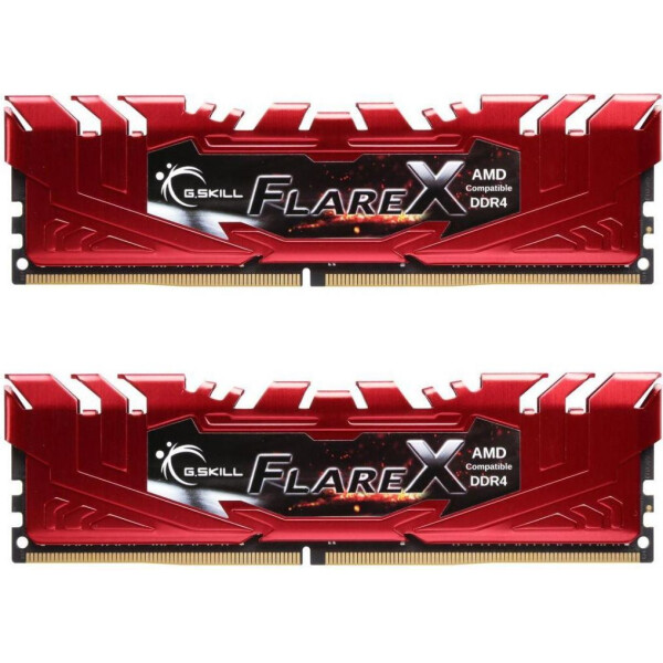 

DDR4 16GB (2x8GB) 2400 MHz Flare X Red G.Skill (F4-2400C15D-16GFXR)