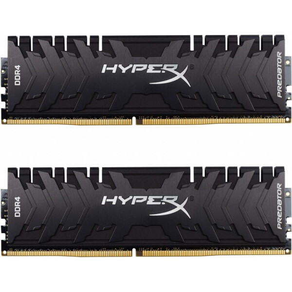 

DDR4 16GB (2x8GB) 2666 MHz HyperX PREDATOR Black Kingston (HX426C13PB3K2/16)