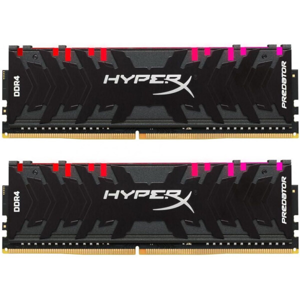 

DDR4 32GB (2x16GB) 3200 MHz HyperX Predator RGB Kingston (HX432C16PB3AK2/32)