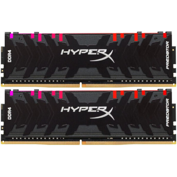 

DDR4 32GB (2x16GB) 3000 MHz HyperX Predator RGB Kingston (HX430C15PB3AK2/32)