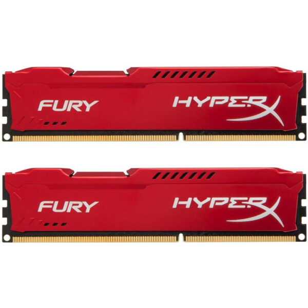 

DDR3 8Gb (2x4GB) 1866 MHz HyperX Fury Red Kingston (HX318C10FRK2/8)