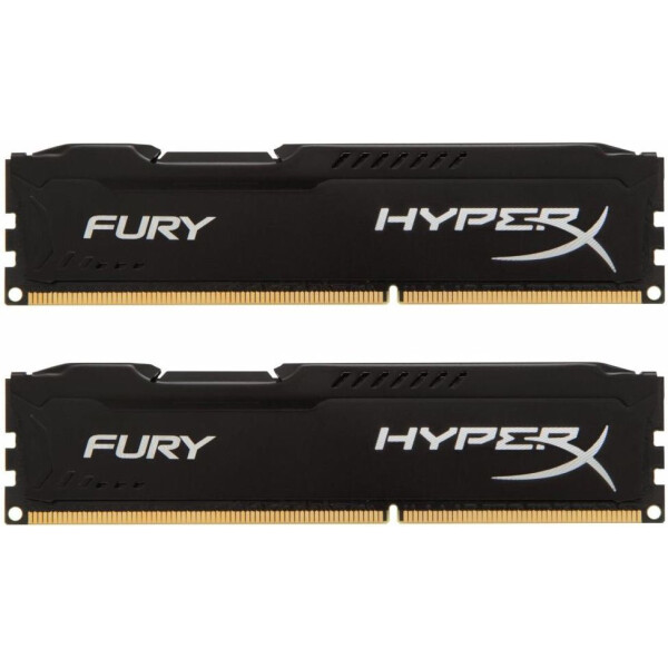 

DDR3 16GB (2x8GB) 1600MHz HyperX Fury Black Kingston (HX316C10FBK2/16)