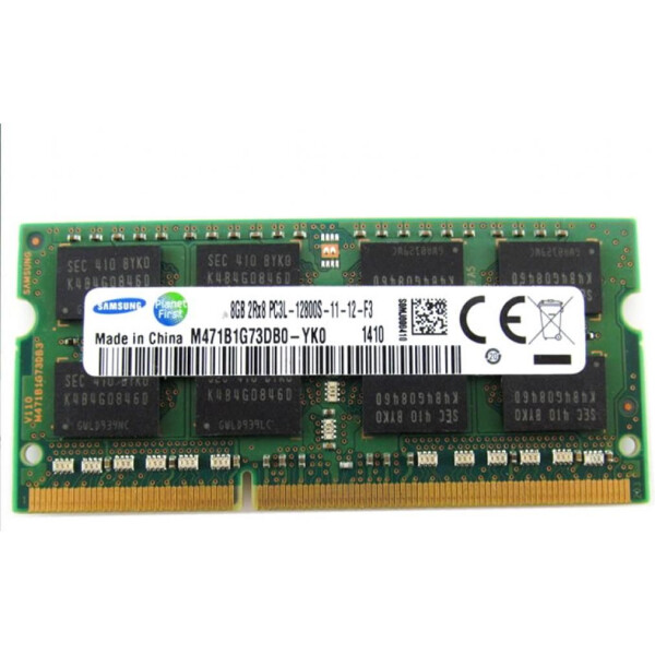 

SO-DIMM 8GB/1600 DDR3L Samsung (M471B1G73DB0-YK0) "Refurbished"