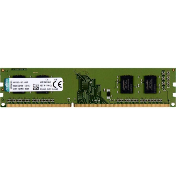 

DDR3 2GB 1600 MHz Kingston (KVR16N11S6/2)