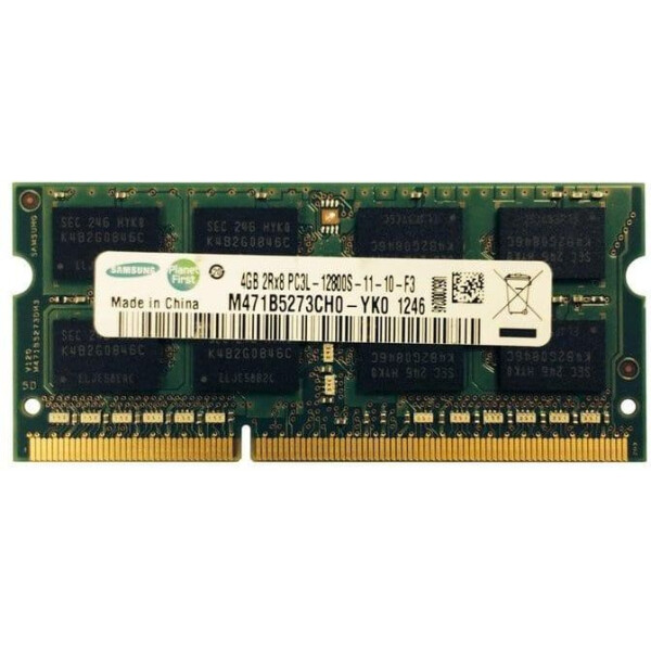 

SO-DIMM 4GB/1600 DDR3 1.35V Samsung (M471B5273CH0-YK0) "Refurbished"