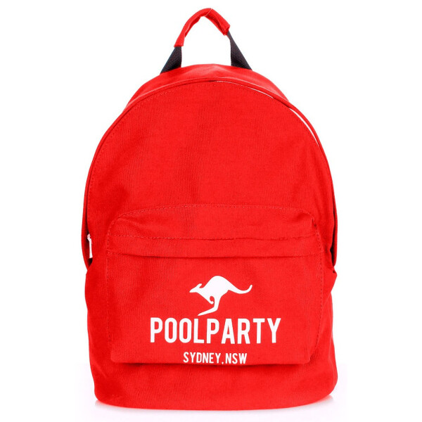 

Стильный городской рюкзак Poolparty красный