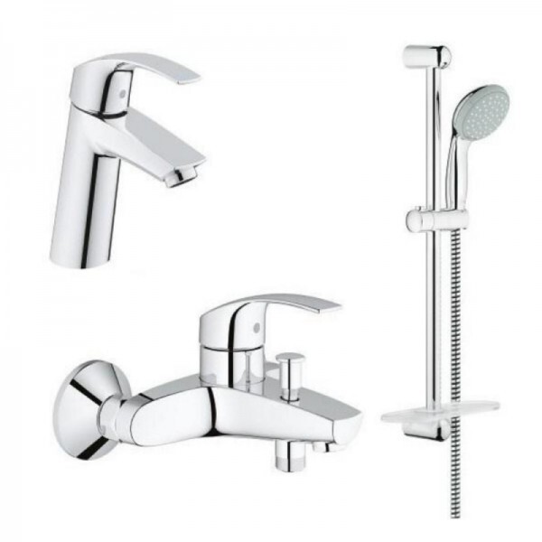 

Набор смесителей для ванны Grohe Eurosmart 123246M M-Size Хром