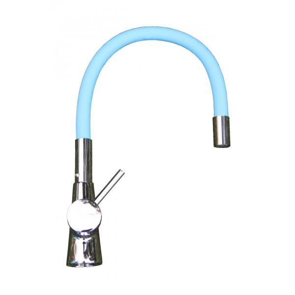

Смеситель для кухни Germece 37 Op Sky Blue с гибким изливом (21154)