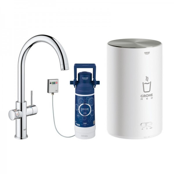

Смеситель для кухни и бойлер Grohe Ex Red Duo 30083001
