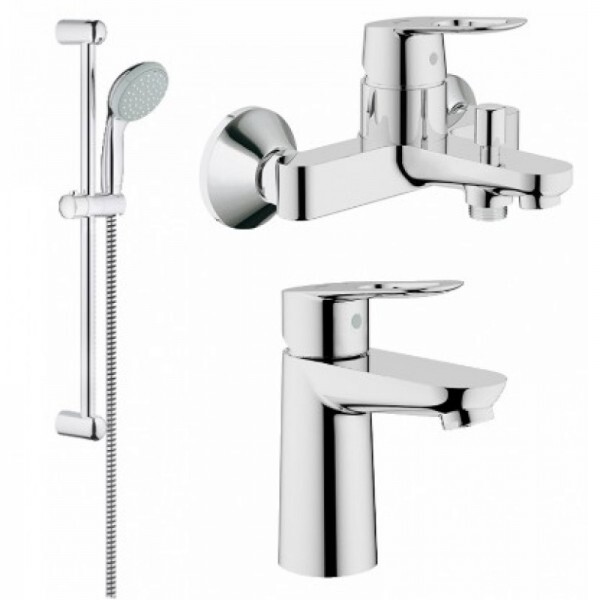 

Набор смесителей Grohe Bau Loop 123214S Хром