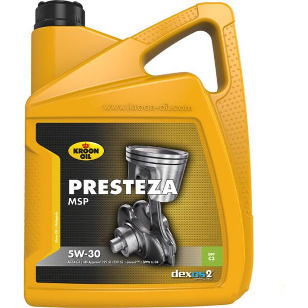 

KROON OIL PRESTEZA MSP 5W-30 5 л (KL33229)