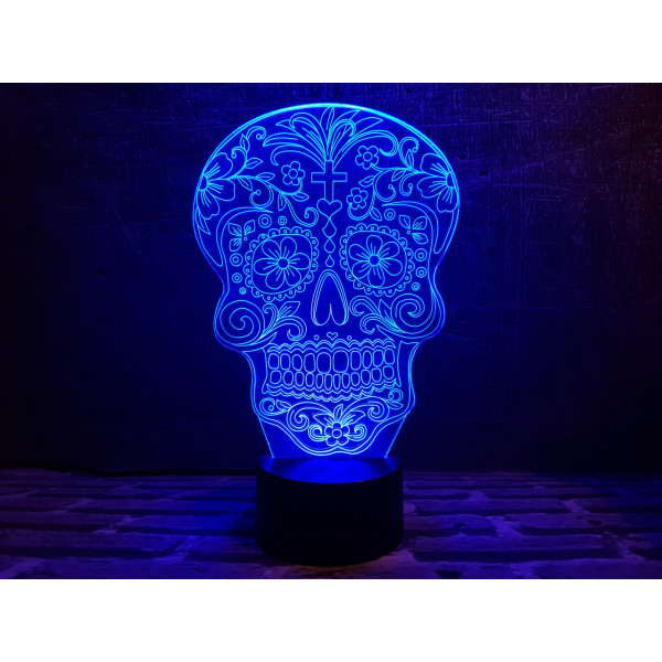 

Ночник 3DTOYSLAMP Череп 2