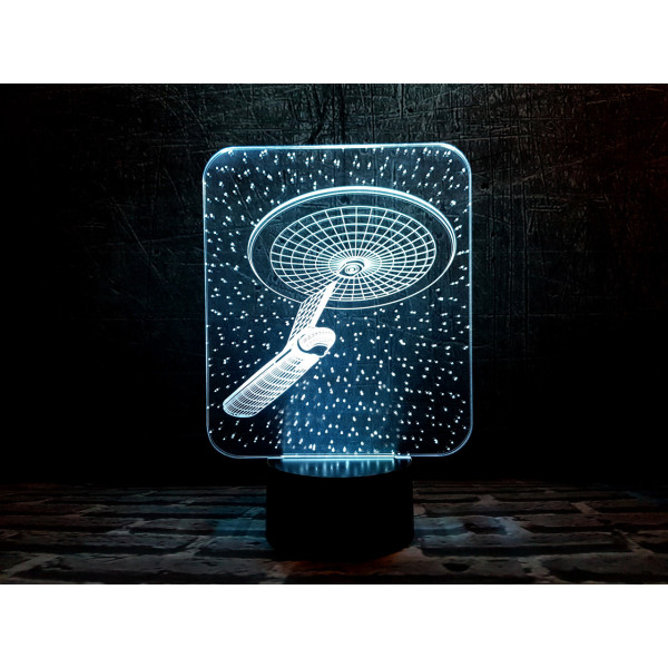 

Ночник 3DTOYSLAMP Космический корабль 3