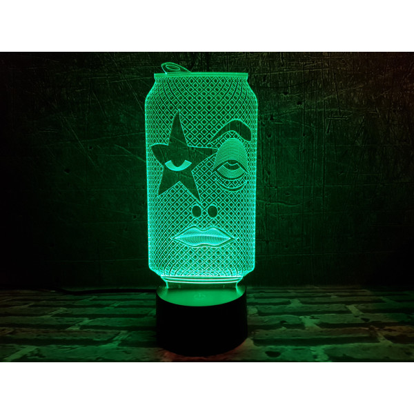

Ночник 3DTOYSLAMP Рок Бир