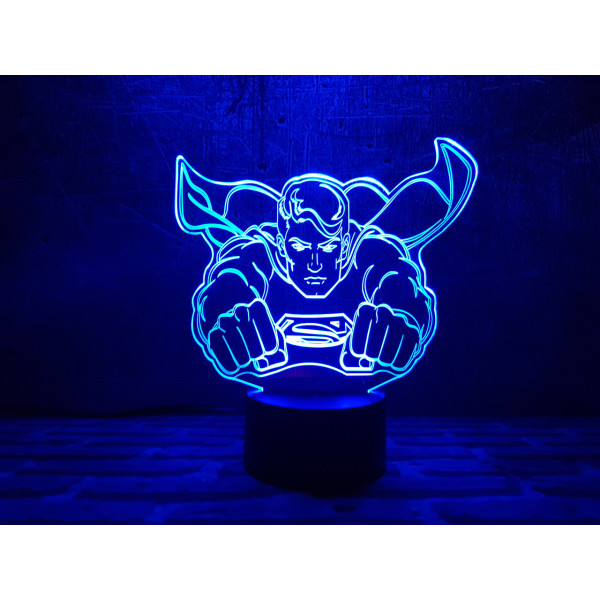 

Ночник 3DTOYSLAMP Супермен