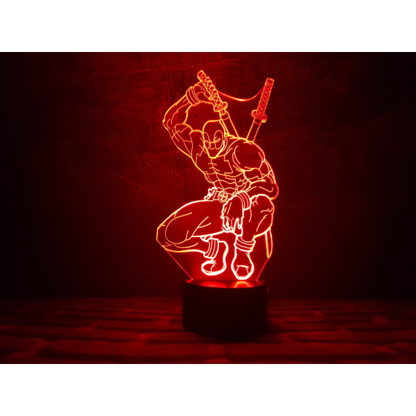

Ночник 3DTOYSLAMP Дэдпул