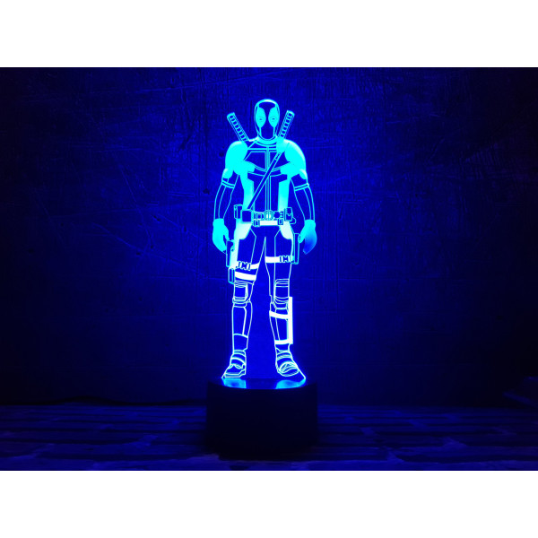 

Ночник 3DTOYSLAMP Дэдпул 2