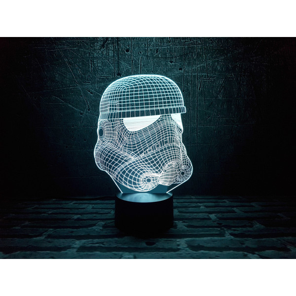 

Ночник 3DTOYSLAMP Штурмовик