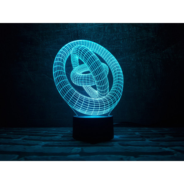 

Ночник 3DTOYSLAMP Кольца