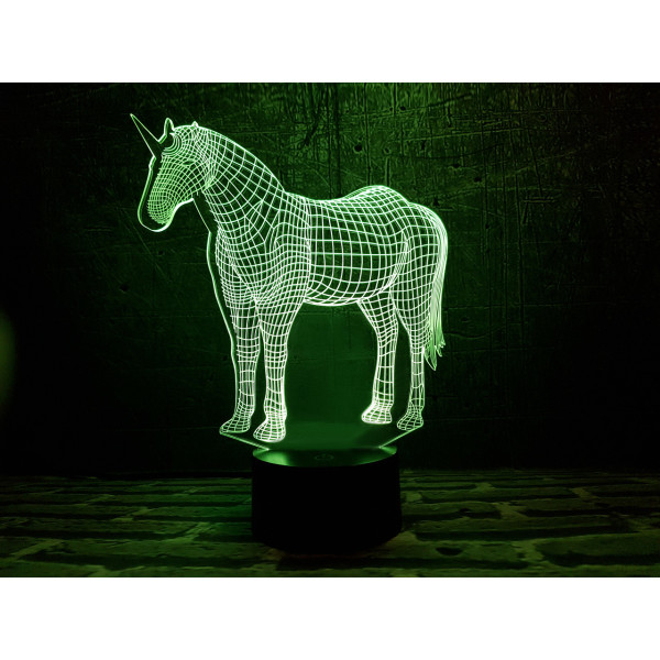 

Ночник 3DTOYSLAMP Единорог