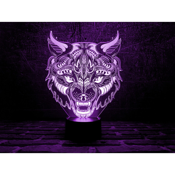 

Ночник 3DTOYSLAMP Волк - 2