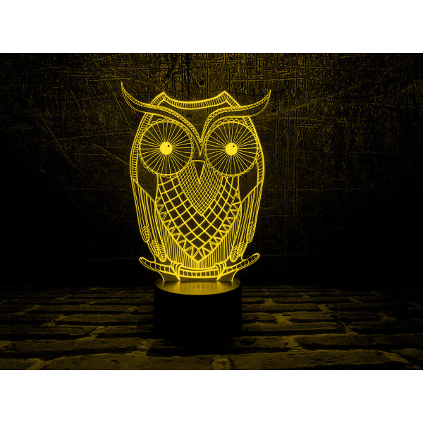 

Ночник 3DTOYSLAMP Сова - 2