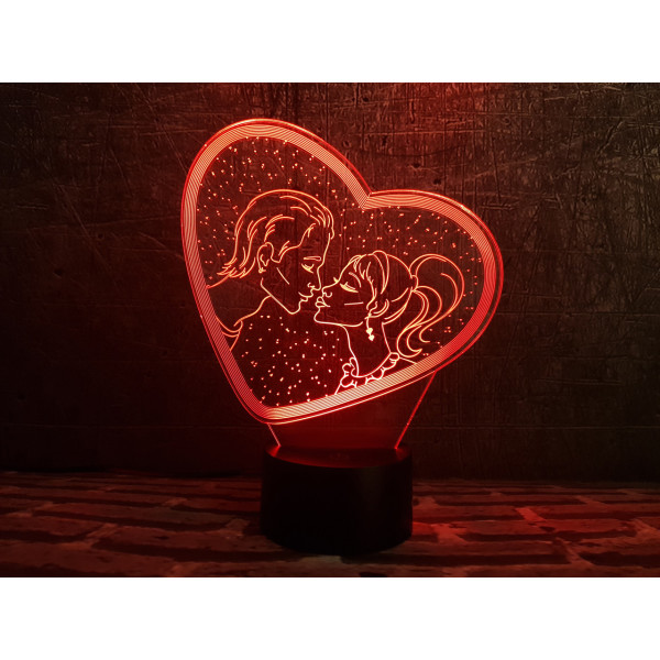 

Сменная пластина для 3DTOYSLAMP ламп Влюбленные