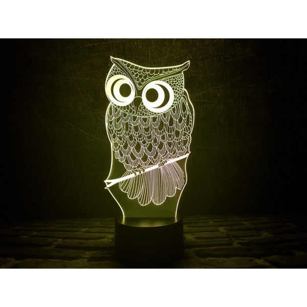 

Сменная пластина для 3DTOYSLAMP ламп Сова