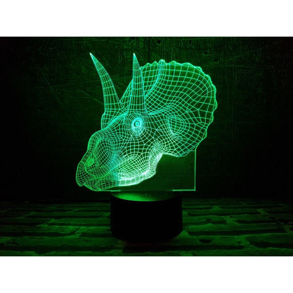 

Сменная пластина для 3DTOYSLAMP ламп Трицераптор