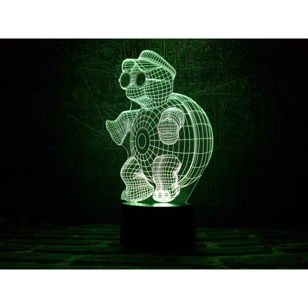 

Сменная пластина для 3DTOYSLAMP ламп Черепашка с очками