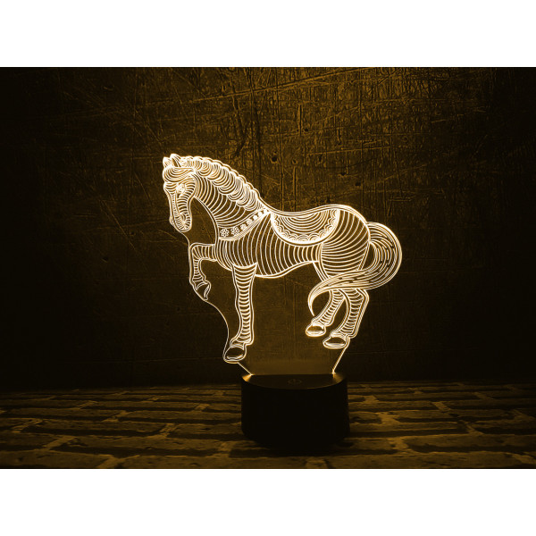 

Сменная пластина для 3DTOYSLAMP ламп Лошадка