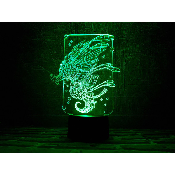 

Сменная пластина для 3DTOYSLAMP ламп Морской конек