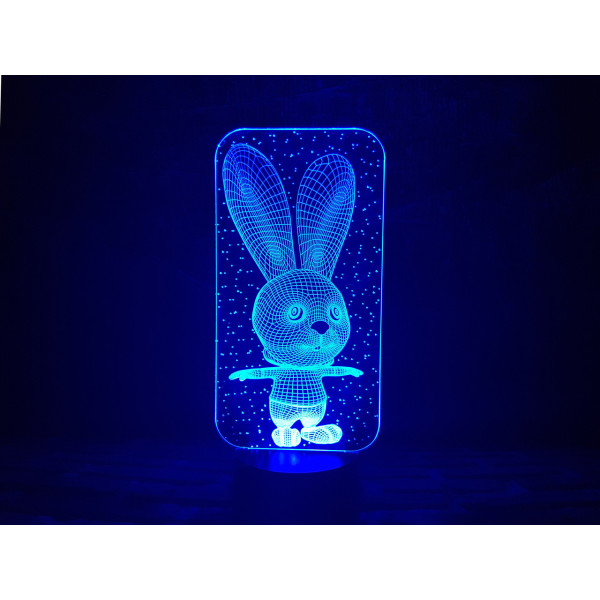 

Сменная пластина для 3DTOYSLAMP ламп Зайчик
