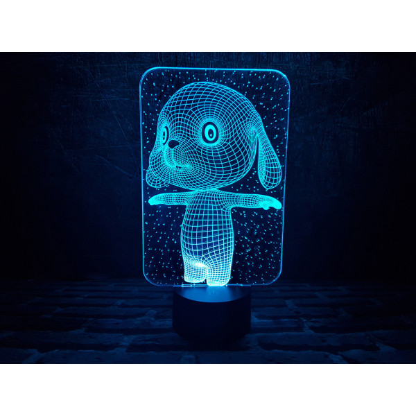 

Сменная пластина для 3DTOYSLAMP ламп Зайка