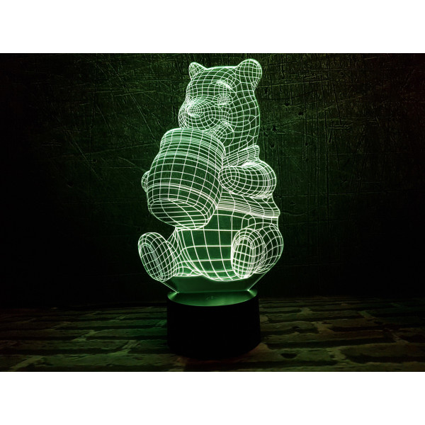 

Сменная пластина для 3DTOYSLAMP ламп Винни-Пух