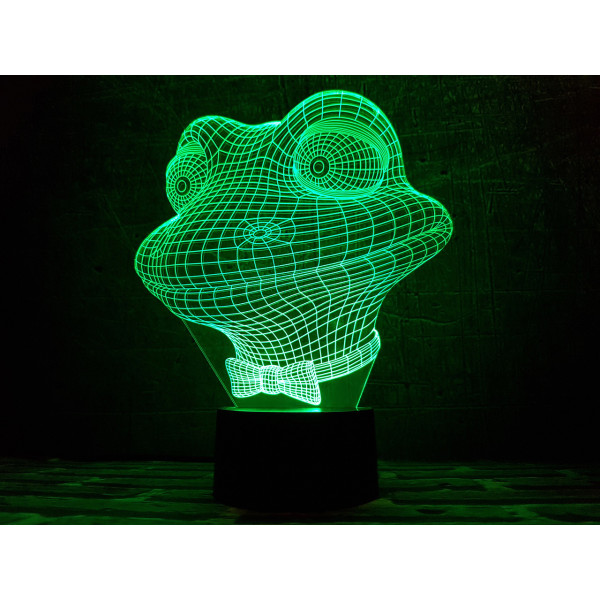 

Сменная пластина для 3DTOYSLAMP Лягушонок