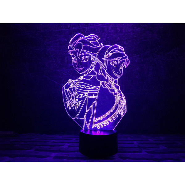 

Сменная пластина для 3DTOYSLAMP Холодное сердце