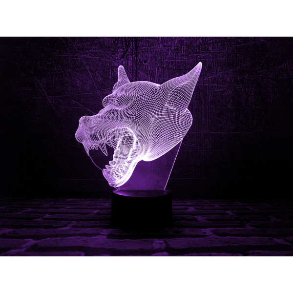 

Сменная пластина для 3DTOYSLAMP Волк 3