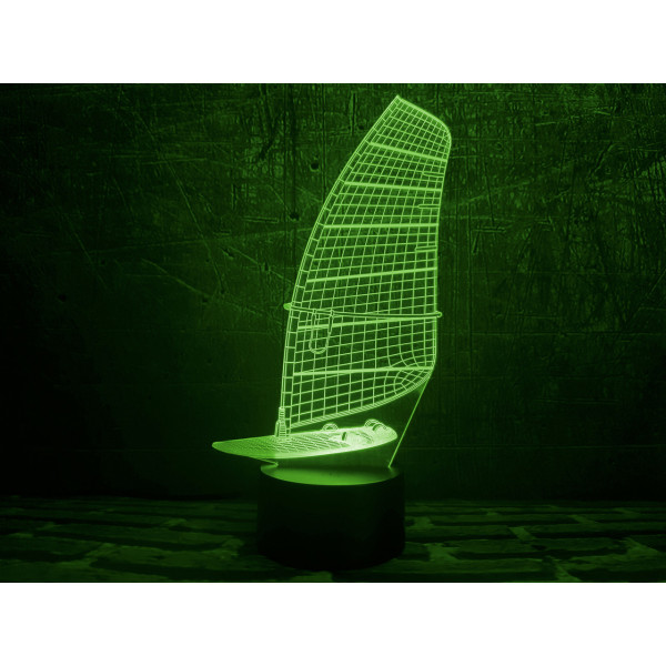 

Сменная пластина для 3DTOYSLAMP Парусник