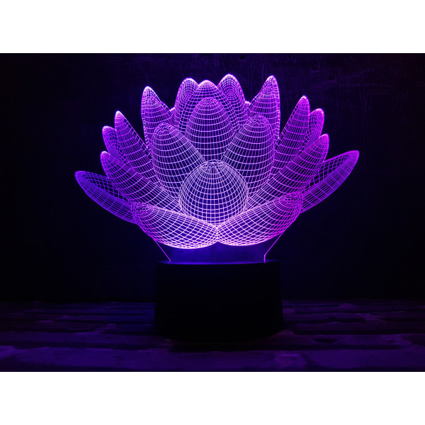 

Сменная пластина для 3DTOYSLAMP Лотос