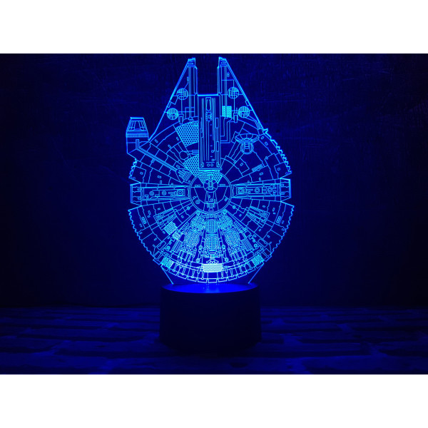 

Сменная пластина для 3DTOYSLAMP Сокол тысячелетия