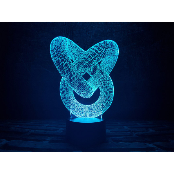 

Сменная пластина для 3DTOYSLAMP Лента Мебиуса
